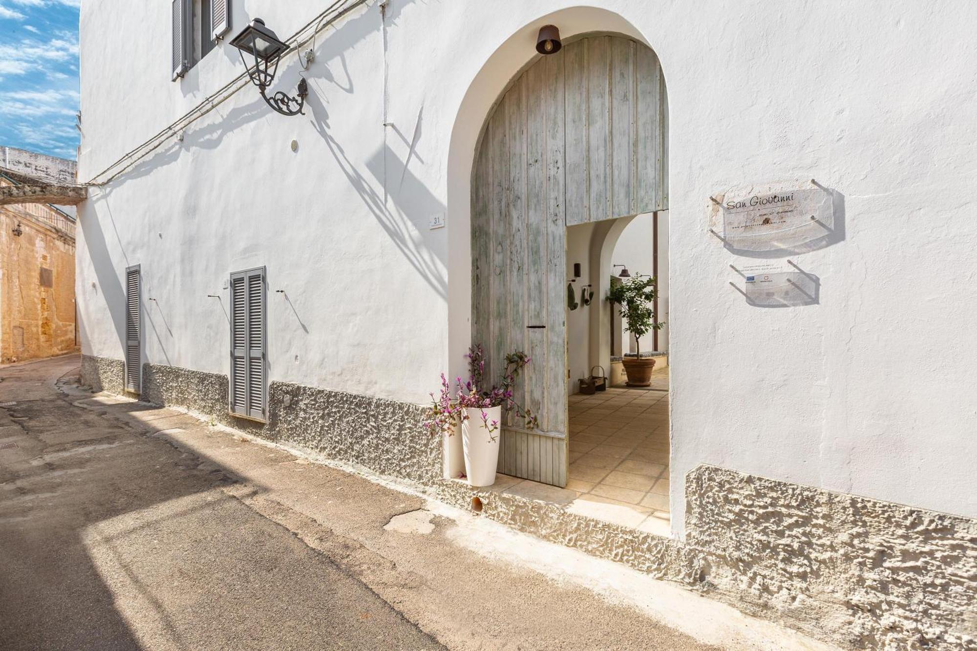 Palazzo San Giovanni Morciano di Leuca Exterior foto
